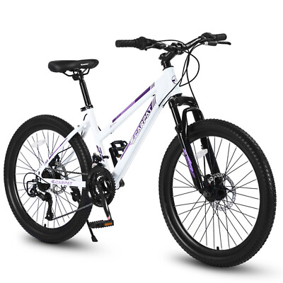 #ad #ad 26quot; Mountain Bike 21 Speeds w Dual Disc Brakes Front Suspension Outdoor Sports $258.00