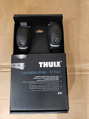 #ad Thule 13ft Lockable Strap New $69.50