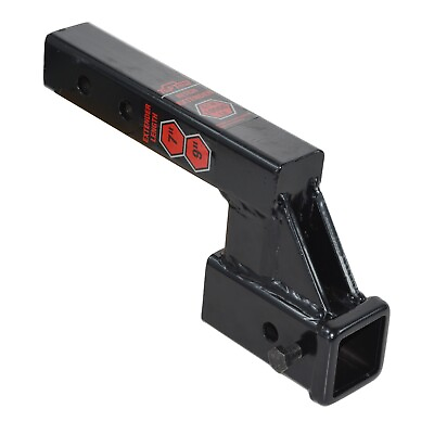 TOPTOW Trailer Hitch Extender 4quot; Hitch Riser Drop with 2quot; Solid Shank 10000lbs $58.99