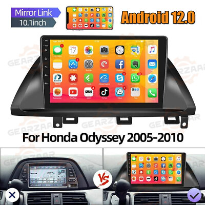 #ad For Honda Odyssey 2005 2010 Android 12 Car Stereo Radio 232GB CarPlay Camera $122.86