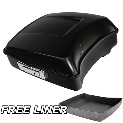 Matte Black Chopped Pack Trunk For Harley Tour Pak Electra Street Glide 2009 13 $189.50