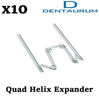 #ad #ad Dental Orthodontic Dentaurum Quad Helix Jaw Expander Cross Bite Treatment 10pcs $233.90