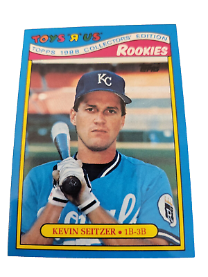 #ad #ad 1988 Topps Toys R Us Rookies Baseball Card 27 Kevin Seitzer Kansas City Royals F $1.47