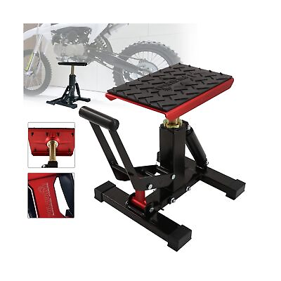 #ad POLARBEAR Dirt Bike Stand Quick Jack Hydraulic Stand Motorcycle Low Profile J... $127.76