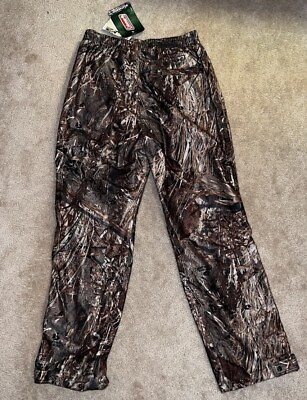 #ad Coleman Mossy Oak Lined Hunting Pants Size Medium NEW camouflage back pocket $28.50