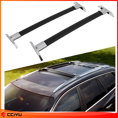 #ad #ad Black For Buick Enclave 2008 2017 Roof Rack Cross Bar Luggage Cargo Carrier $84.99