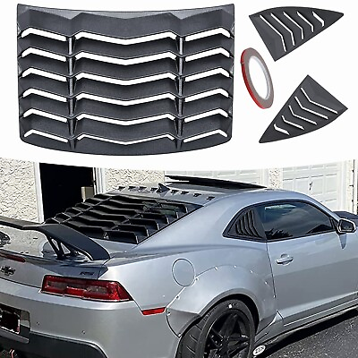 Rear and Side Window Louvers SunShade Cover for Chevy Chevrolet Camaro 2010 2015 $121.50
