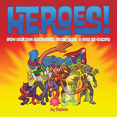#ad Heroes : Draw Your Own Superheroes Gadget Geeks and Other Do Go $6.65