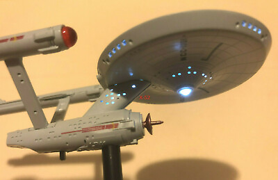 Star Trek light up USS Enterprise NCC 1701 ship classic TOS original series toy $28.67