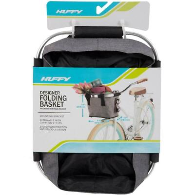 #ad #ad Huffy Gray Cruiser Bike Front Folding Bag $17.24