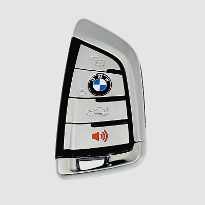 #ad #ad BMW M Series Keyless Remote Key Fob Silver N5F ID21A USED CUT OEM $24.99