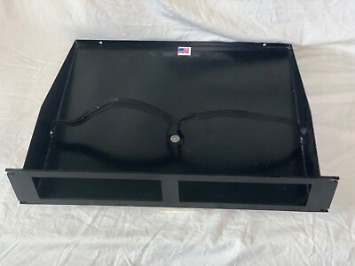#ad 19quot; 2U Rack Mounting Tray for 2 1 2 rack mount unit w Pre installed hook amp; loop $30.00