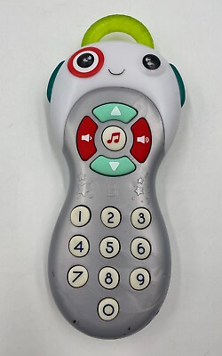 #ad #ad B. Toys Kids Baby Toy Cell Phone Sound Making Gray Working Pre Owned Condition $4.99