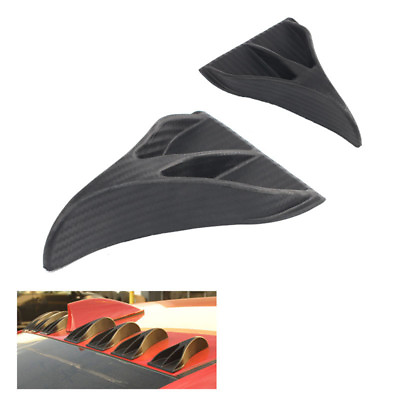 Shark Fin Diffuser Vortex Generator For Mazda Subaru Roof Spoiler Bumper S dx C $3.50