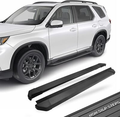 #ad Running Board Fit For Honda Pilot 2023 2024 Side Step Nerf Bars Accessories $279.00