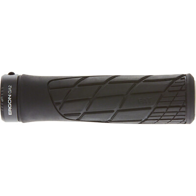 #ad Ergon GA2 Fat Handlebar Grips Blk Lock On Flangeless 136mm Thick Gripping Range $28.61