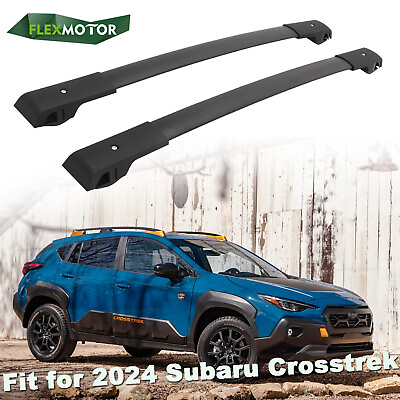 #ad 165LBS Adjustable Roof Rack Cross Bars Luggage Carrier For 2024 Subaru Crosstrek $61.99