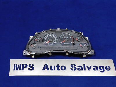 #ad 01 2001 Ford Mustang Bullitt Instrument Gauge Cluster Speedometer 112K J03 $299.99