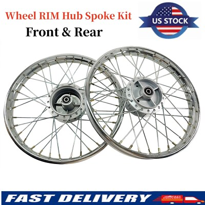 #ad For Honda Trail CT90 CT200 Front amp; Rear Wheel Rim Ring amp; Hub w Spokes K0 K5 $145.00