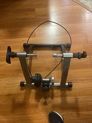 #ad HEALTH LINE Exercise Bike Trainer with 8 Magnetic Resistance Levels $40.00