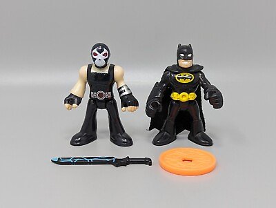#ad Fisher Price Imaginext DC Super Friends Bane Batman amp; Accessories Lot $14.00
