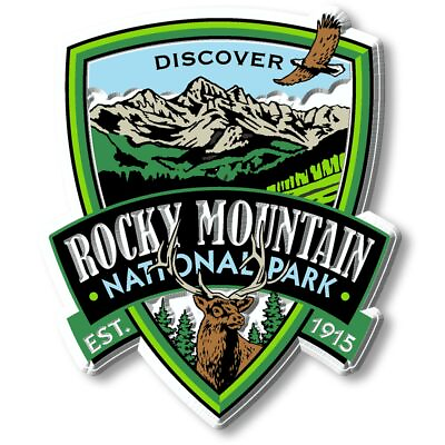 #ad Rocky Mountains National Park Magnet by Classic Magnets $7.99