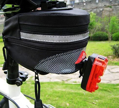 #ad Black Cycling Bike Bicycle Outdoor Pouch Saddle Seat Bag Quick Release Riding $8.54