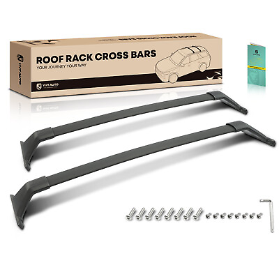 #ad New Black Aluminum Alloy Roof Rack Cross Bar Rooftop for Toyota Sienna 2021 2022 $90.99