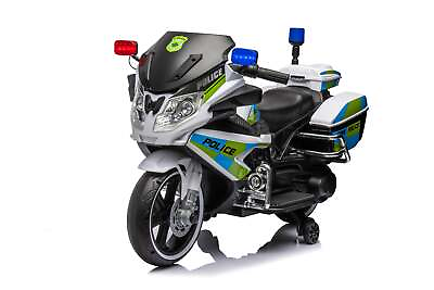 #ad 12V Electric Motorcycle Kids Ride On Police Motorcycle for Toddler Boys Girls $280.26