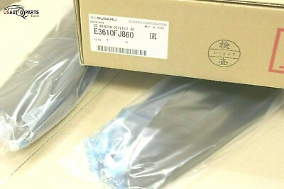 OEM Subaru E3610FJ860 Window Deflector Rain Guards 4pc 12 16 Impreza 15 20 WRX $64.99