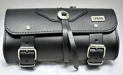 #ad #ad Barrel Spaan Genuine Leather Black 21 L Tool Bag Custom Bike HD $74.75