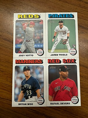 #ad 2024 Topps Heritage WHITE BORDER PARALLELS Complete Your Set You Pick $3.49