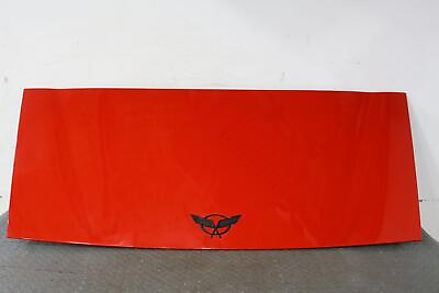 #ad 98 04 Chevy C5 Corvette FRC Fixed Roof Coupe Trunk Deck Lid Torch Red 70U $250.00