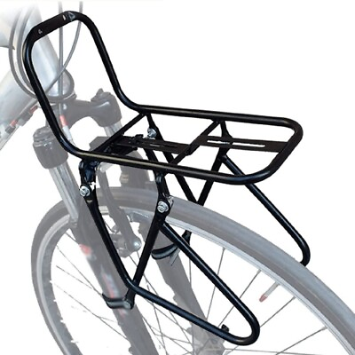 #ad Bicycle Front Rack Steel Luggage Touring Carrier Racks 15KG Capacity1525 $23.24