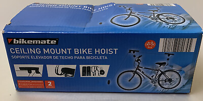 BIKEMATE Bicycle Bike Garage Storage Hoist Lift Kit Brand New $17.99