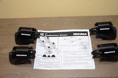Yakima Doublecross Towers Fit SKS lock cores amp; round crossbars 8000110 $44.95