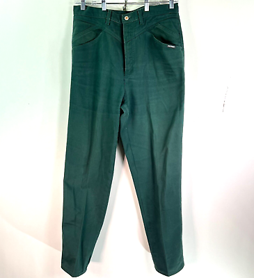 #ad Rocky Mountain Western Straight Leg Denim Jeans Womens Size 20 Tall Green 38X35 $44.95