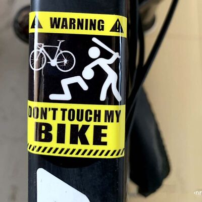 #ad Accessories Decorative Road Bike Bike Mountain Don#x27;t Move My Bike Bike Sticker $7.58