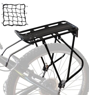 #ad Bike Cargo Rack Bungee Net for 26 29quot; Frames Luggage Touring Carry Mountain $21.95