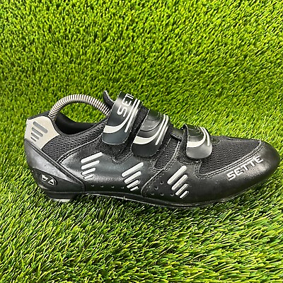 #ad #ad Sette Ximo Mens Size 8.5 Black Classic Outdoor Cycling MTB Bike Shoes Sneakers $29.99