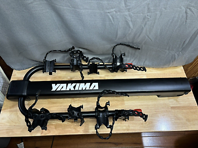 #ad #ad USED Yakima Hitch Bike Rack Double Down 4 fits 1.25quot; and 2quot; receiver $225.00