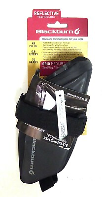#ad Blackburn Grid Medium Seat Bag Reflective $28.95