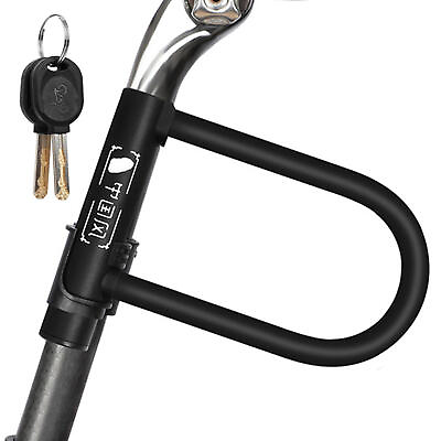 #ad Anti thief Tool Bicycle Key Lock Heavy Duty U Shaped Bike Locks Security $20.88