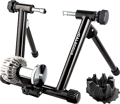 #ad Fluid Bike Trainer Stand for Indoor Riding – Portable Stainless Steel Indoor Tra $322.80