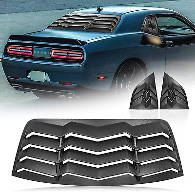 Rear and Side Window Louvers Sun Shade Cover for Dodge Challenger 2008 2021 $144.99
