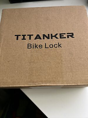 Titanker Bike Lock Bike Locks Cable 4 Feet Coiled Secure Resettable Combination $17.99