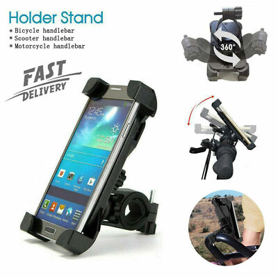 #ad Silicone Motorcycle Bike Handlebar Bicycle For MTB GPS Cell Phone Holder Mount A $5.99