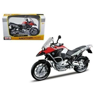 #ad Maisto Motorcycle Bike BMW R 1200 GS 1 12 Model Scale Boxed $24.99