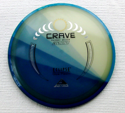 #ad Axiom Discs Proton Eclipse Glow 2.0 Crave BBD Gradient Dye Blue Fairway 168G $29.95