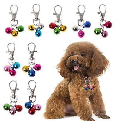 1x Pet Dog Cat Collar Animal Bell Accessories For Collar Loud Bell kitten Safety C $2.69